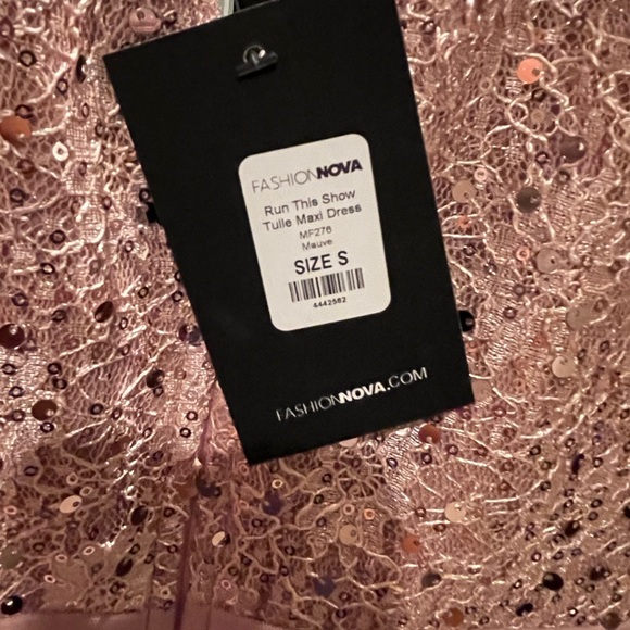 Stunning, Run This Show Tulle Maxi Dress - Mauve - Picture 4 of 8